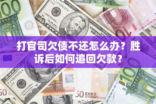 北京打官司欠债不还怎么办？胜诉后如何追回欠款？