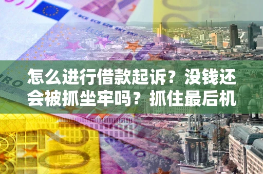 北京怎么进行借款起诉？没钱还会被抓坐牢吗？抓住最后机会！