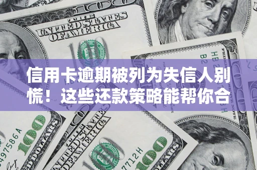 北京信用卡逾期被列为失信人别慌！这些还款策略能帮你合法止损