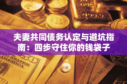 北京夫妻共同债务认定与避坑指南：四步守住你的钱袋子