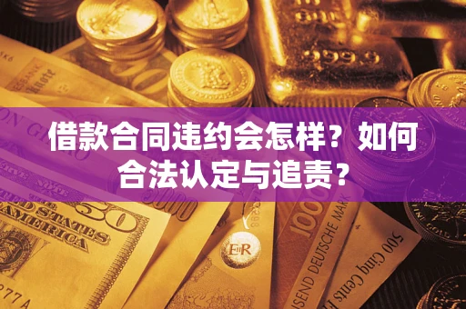 北京借款合同违约会怎样？如何合法认定与追责？